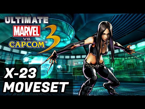 UMVC3 - X-23 MOVESET!