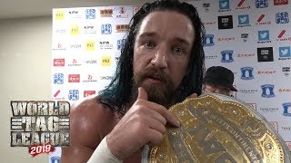 Jay White has important words for everyone in the Double Gold Dash! #njwtl