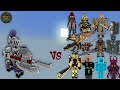 Wandering Knight vs Random Bosses | Minecraft Bedrock | Mob Battle