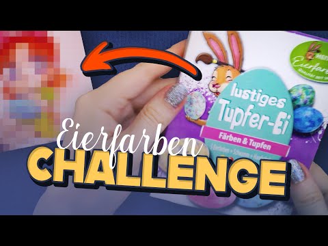 Drawing Chibis with egg dye? ⭐️ ART CHALLENGE