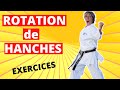 Tuto karate   exercices de rotation de hanches jessica et sabrina buil