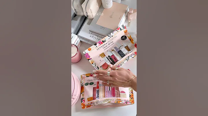 Let’s unbox the new Sephora Favorites set🌸🧸✨ #sephora #sephorahaul #makeup #asmr #shorts #preppy