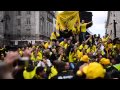 Borussia Dortmund fans singing in London