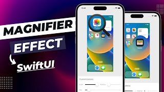 SwiftUI Magnifier Effect - Magnifying Glass View - Drag Gesture - SwiftUI Tutorials