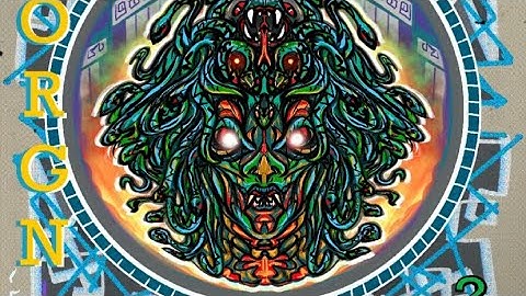 “Gorgon Satellite Optics” Procreate time lapse drawing/music video by Black Mass