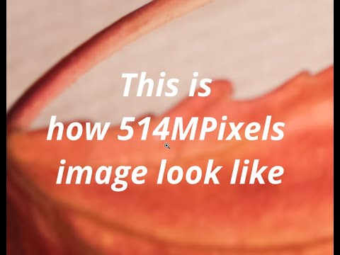 This is how 514M Pixel image looks like - YouTube