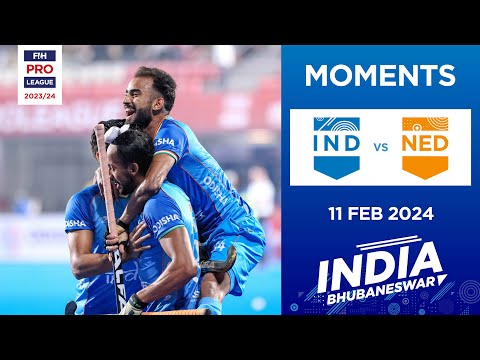 FIH Hockey Pro League 2023-24: Moments - India vs Netherlands (Men)