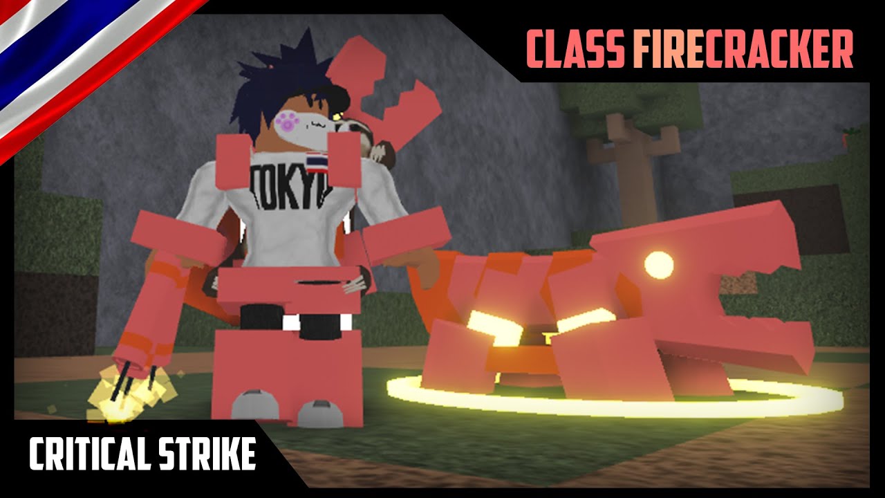 Firecracker Showcase!  ROBLOX - Critical Strike 