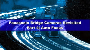 Panasonic Bridge Cameras Revisited Part 4: Auto Focus