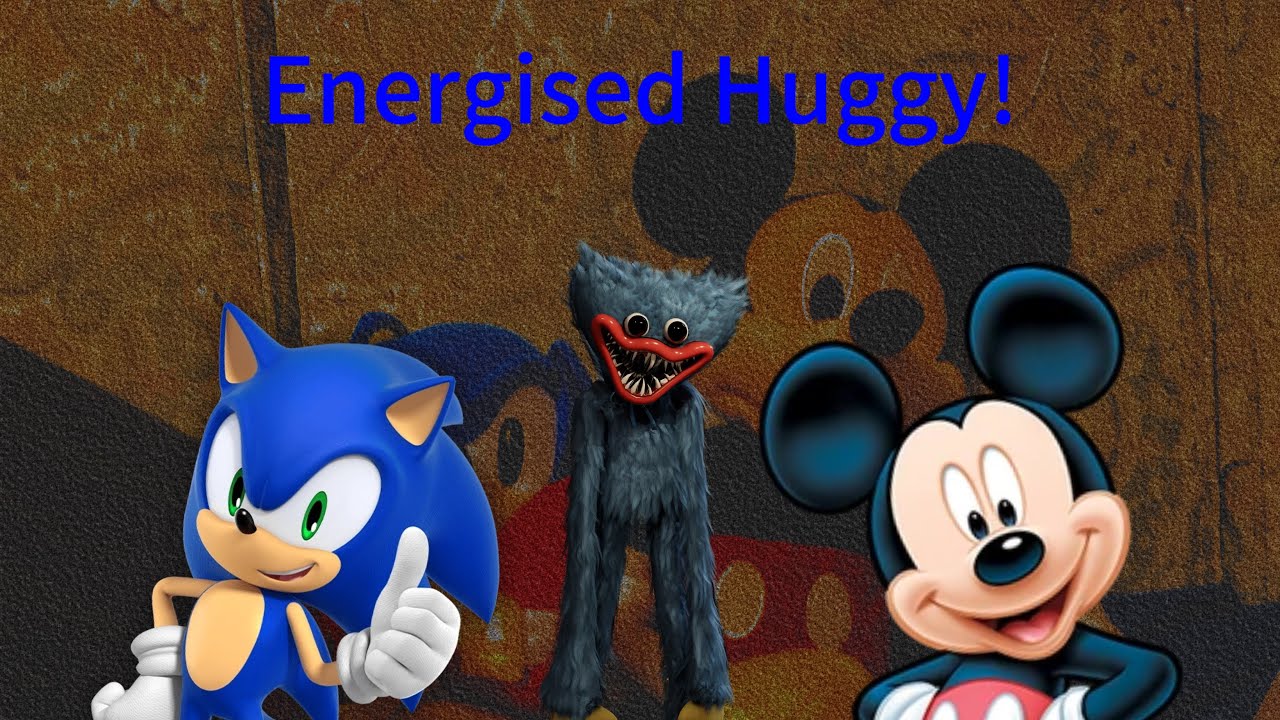 Mickey&SonicRAINY Short: Energised Huggy Wuggy! - YouTube