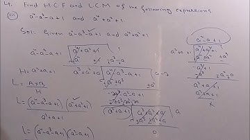 9th Class MATH | LESSON NO:6 UNIT:6 | EX.6.1 Q.4(iii&iv) Algebraic manipulation #LCM