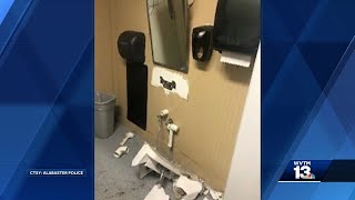 City of Alabaster calling on parents to put a stop to excessive vandalism of public parks
