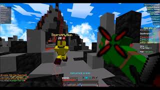 Hacking in Hypixel Mini Walls!【Flux b13】