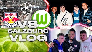 CHAMPIONS LEAGUE RB SALZBURG VS VFL WOLFSBURG STADION-VLOG mit MR. WARENKORB & den JUNGS ? ?