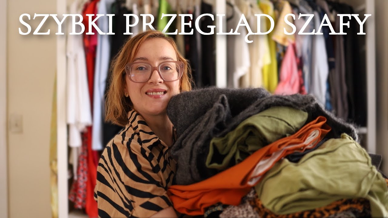PORZĄDKI W SZAFIE : Wyciągam pierwsze jesienne rzeczy | Stylololo