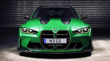 2023 BMW M3 CS  - 550 Hp 🔥 High-Performance Sports Sedan