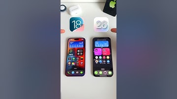 iOS 18 vs iOS 26 - A Dramatic Change!