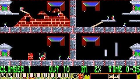 Oh No! More Lemmings - Havoc Level 14