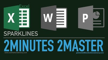 Sparklines in Excel - 2Minutes 2Master