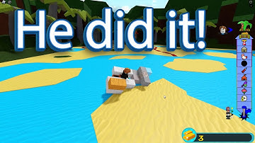 Full Gameplay Walkthrough In Build A Boat For Treasure ROBLOX