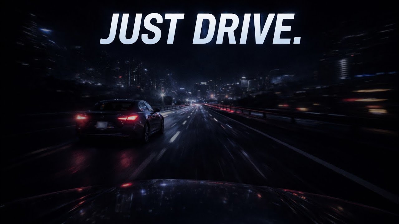 Night Highway Driving Music for  NIGHT FLOW | 1 Hour –Deep Focus Drive EP[21]