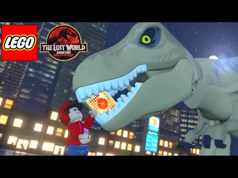 LEGO Jurassic Park II: The Lost World - Full Game Walkthrough