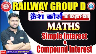 Simple Interest | Compound Interest In Maths | Railway Group D Maths Crash Course #30 | Rahul Sir