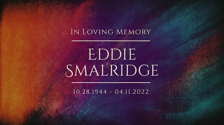 Memorial Service - Eddie Smalridge