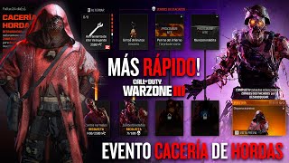 COMO COMPLETAR el NUEVO EVENTO de CACERIA DE HORDAS en WARZONE 3 - TODOS los DESAFIOS de ZOMBIS