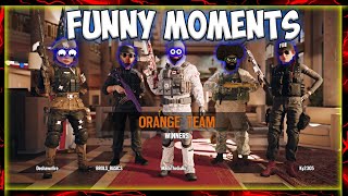  Rainbow Six Siege Funny Moments With The Squad | R6 Siege Memes, Epic Fails and Clutch R6S Montage