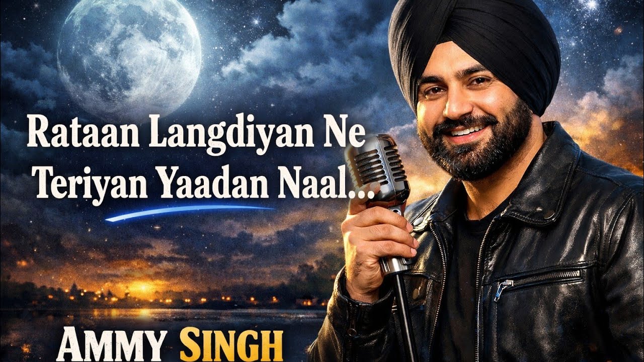 Raatan Langdiyan Ne Teriyan Yaadan Naal | Heart Touching Punjabi Sad Song 💔