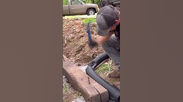 My Railroad Tie Retaining Wall #diy#diyprojects#landscaping#landscape#homeowner#homeownership