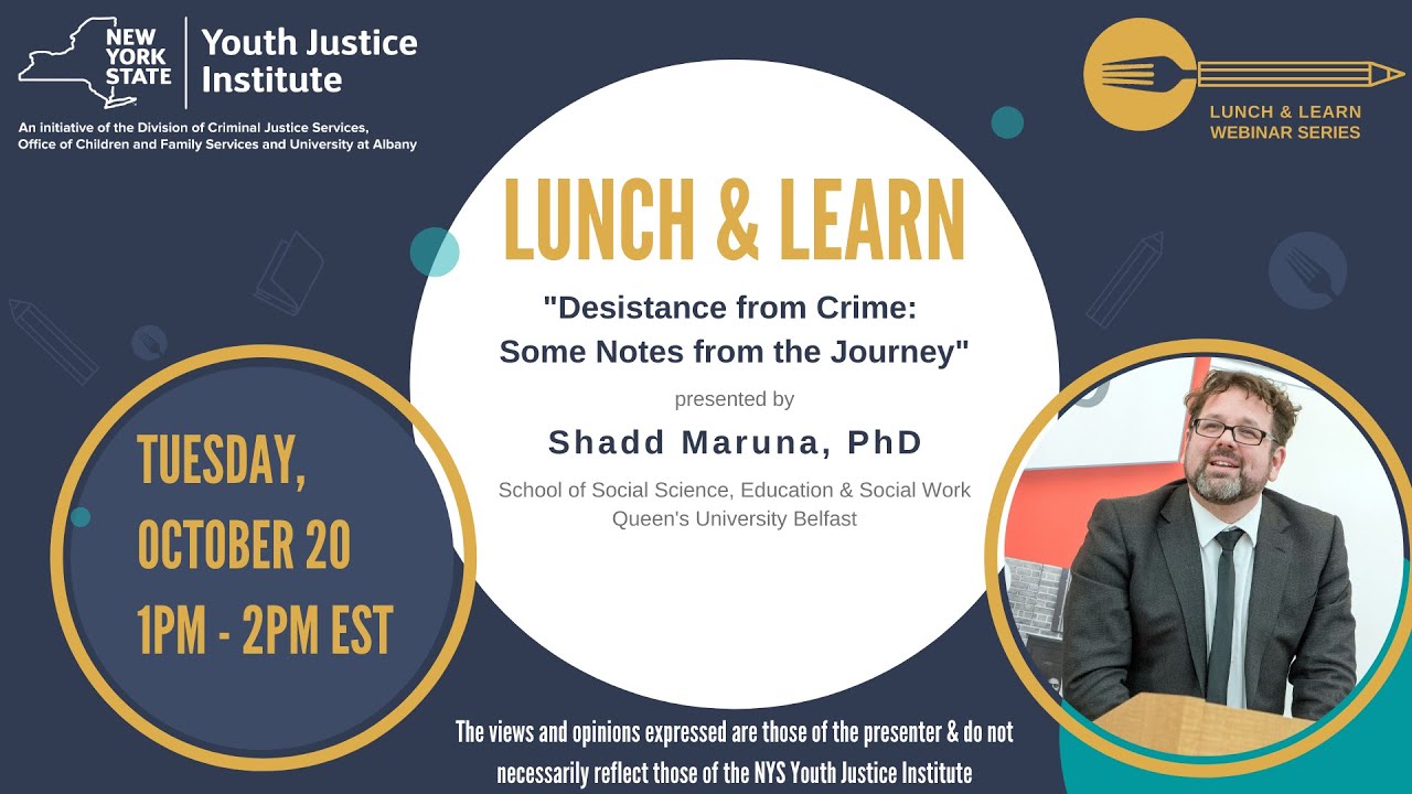 "Desistance from Crime: Some Notes from the Journey