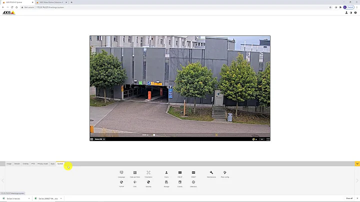 How to record a video stream when the camera detects motion