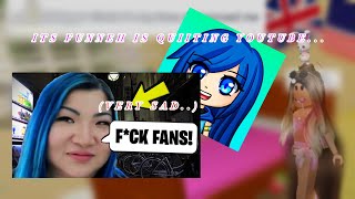 ITS FUNNEH IS QUITTING YOUTUBE (YOU WONT BELIEVE WHY) VERY SAD