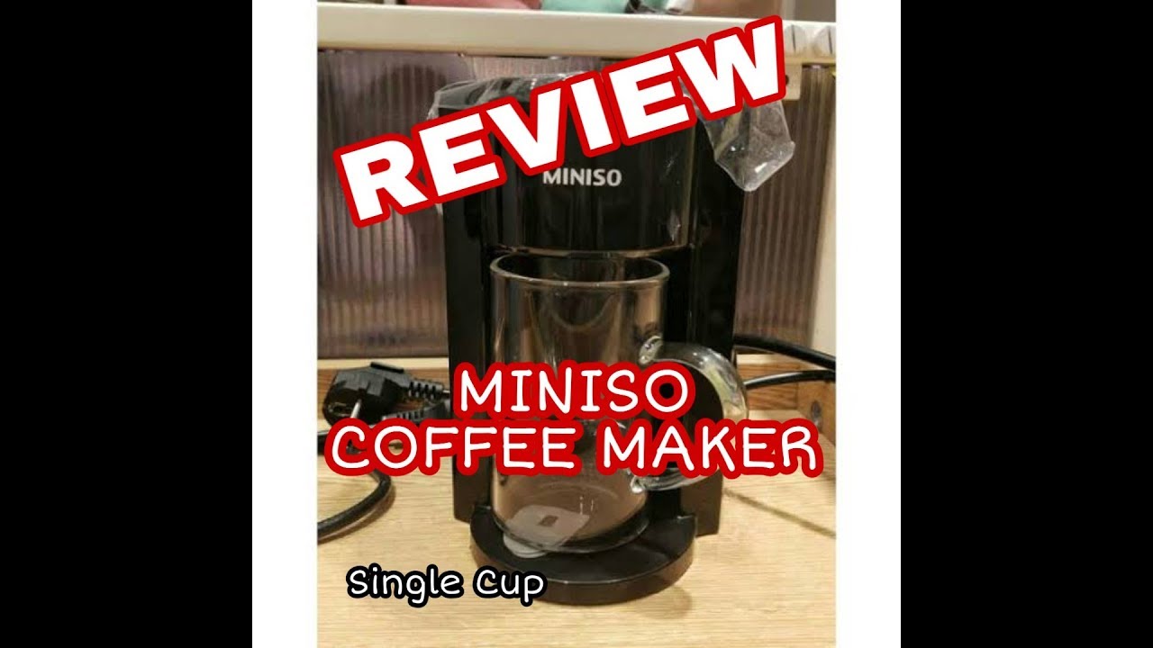 Unboxing & Review coffee maker murah MINISO YouTube
