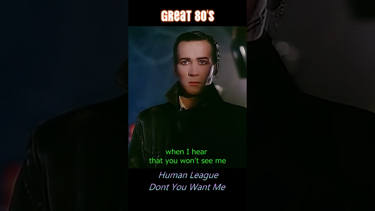Human League - Don't You Want ヒューマンリーグ 愛の残り火 - YouTube