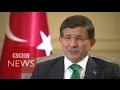 Turkey PM Ahmet Davutoğlu (FULL) interview - BBC News