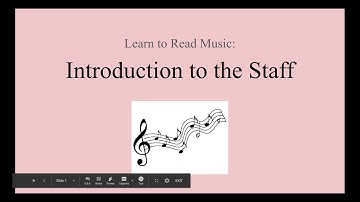 Video Lesson #5: Introduction to the Staff
