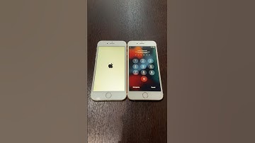 iPhone 6 vs iPhone 6s boot up test #shorts #ios12 #ios15 #iphone6 #iphone6s
