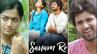 Rashmika Mandanna: Sanam Re Fullscreen Whatsapp Status | Rashmika & Vijay Love Song Sanam Re Status