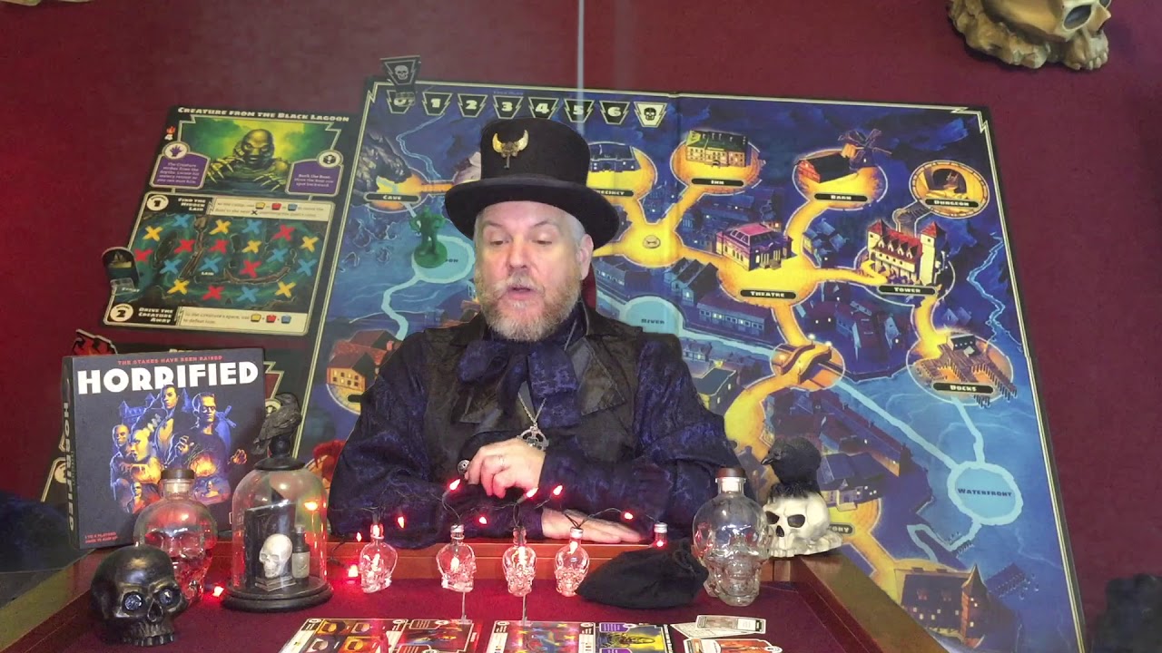 Horrified Board Game Tutorial