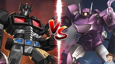 Nemesis Prime Vs Shockwave & Menasor | Transformers Devastation Gameplay