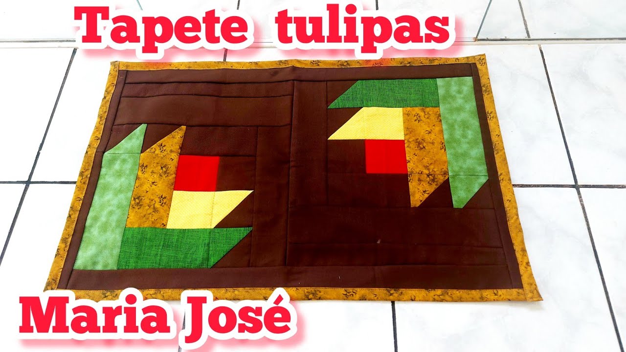 ESTE TAPETE FICOU MARAVILHOSO 💥 DUAS TULIPAS 🌷