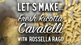 Homemade Ricotta Cavatelli Made Easy! - Proud Italian Cook