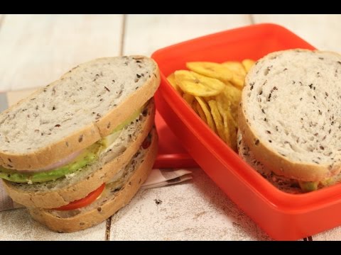 Avocado Sandwich | Tiffin Treats by Roopa Nabar | Sanjeev Kapoor Khazana