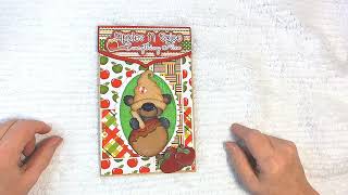 CARAMEL APPLE PEEKING NASH TREAT BAG PROCESS SHARE (Altered Paper Bag)