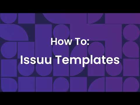 How to Use Issuu Templates