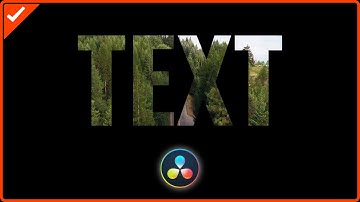 ใส่วิดีโอเป็นพื้นหลังตัวหนังสือแบบง่ายๆ ด้วย DaVinci Resolve