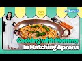 Cooking inMatching Aprons [Stars Top Recipe at Fun Staurant : EP.220-2 | KBS WORLD TV 240513